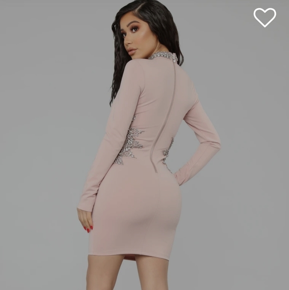 Star Mentality Rhinestone Dress - Picture 4 of 5